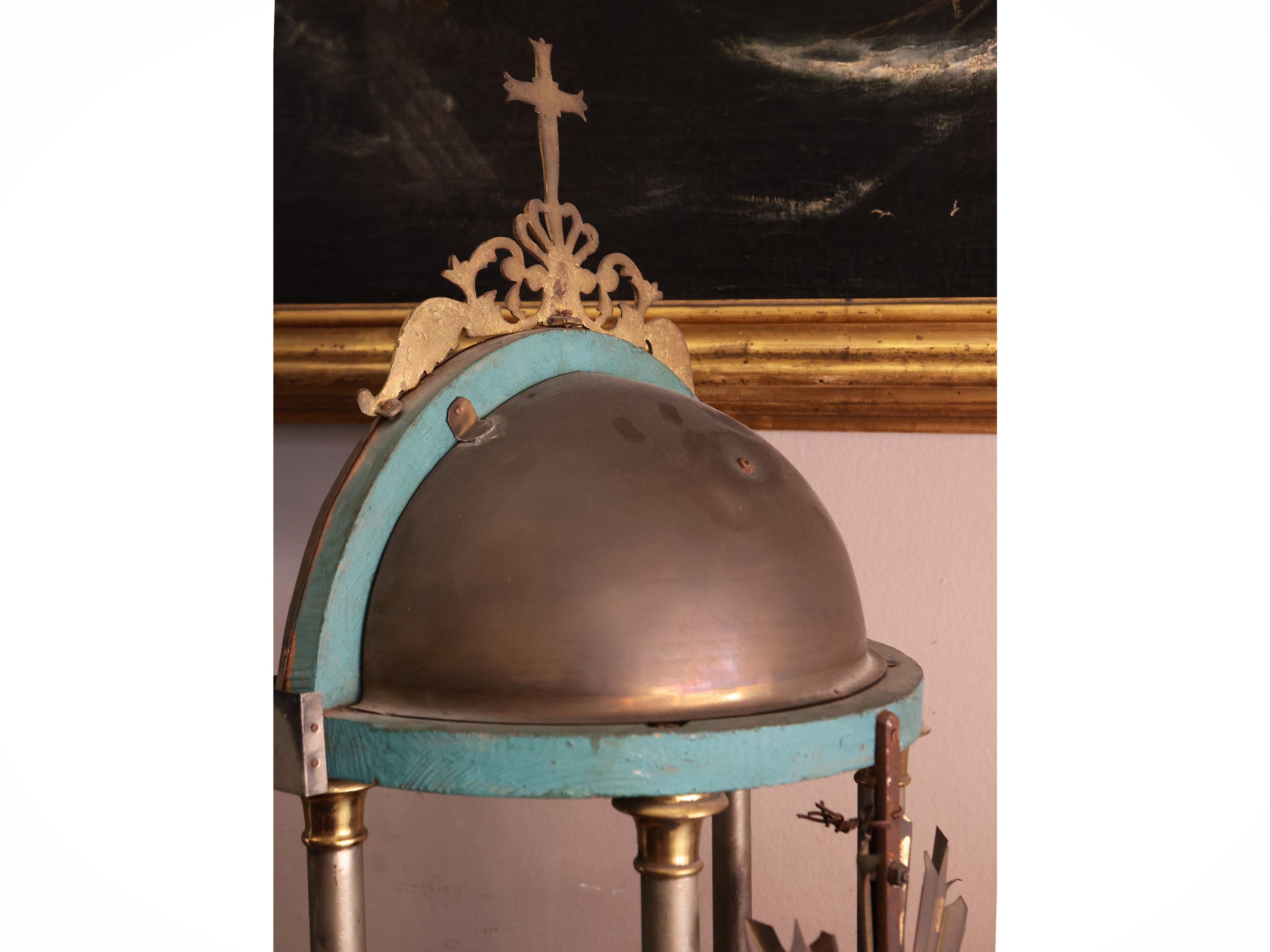 Tabernacolo in Metallo e Legno