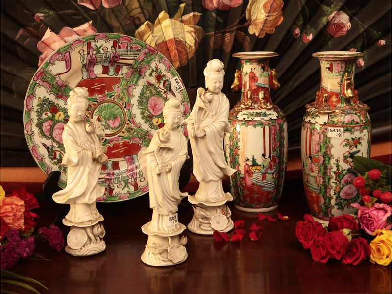 Chinoiserie in Porcellana