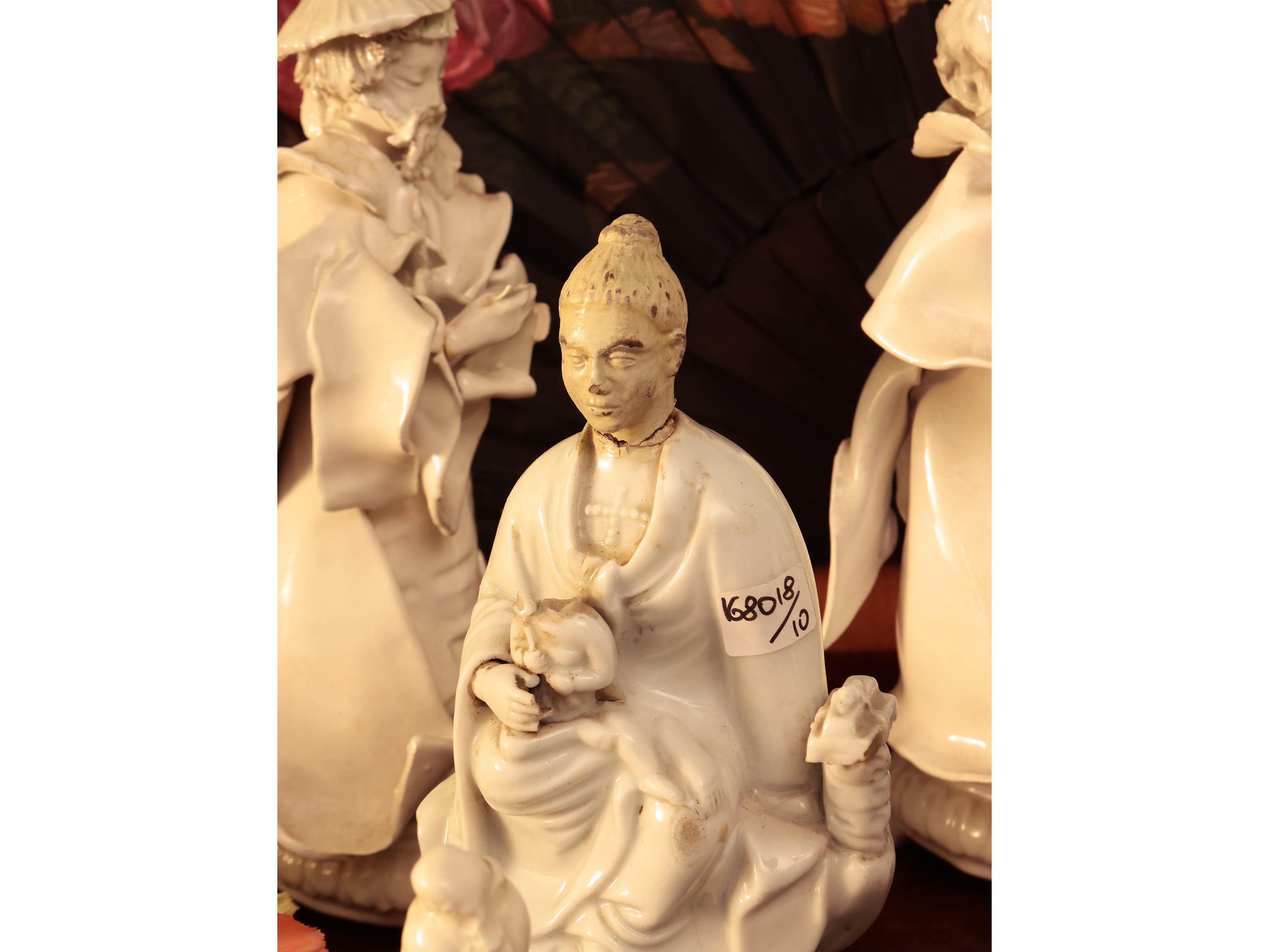 Collezione di Figure Orientali in Porcellana