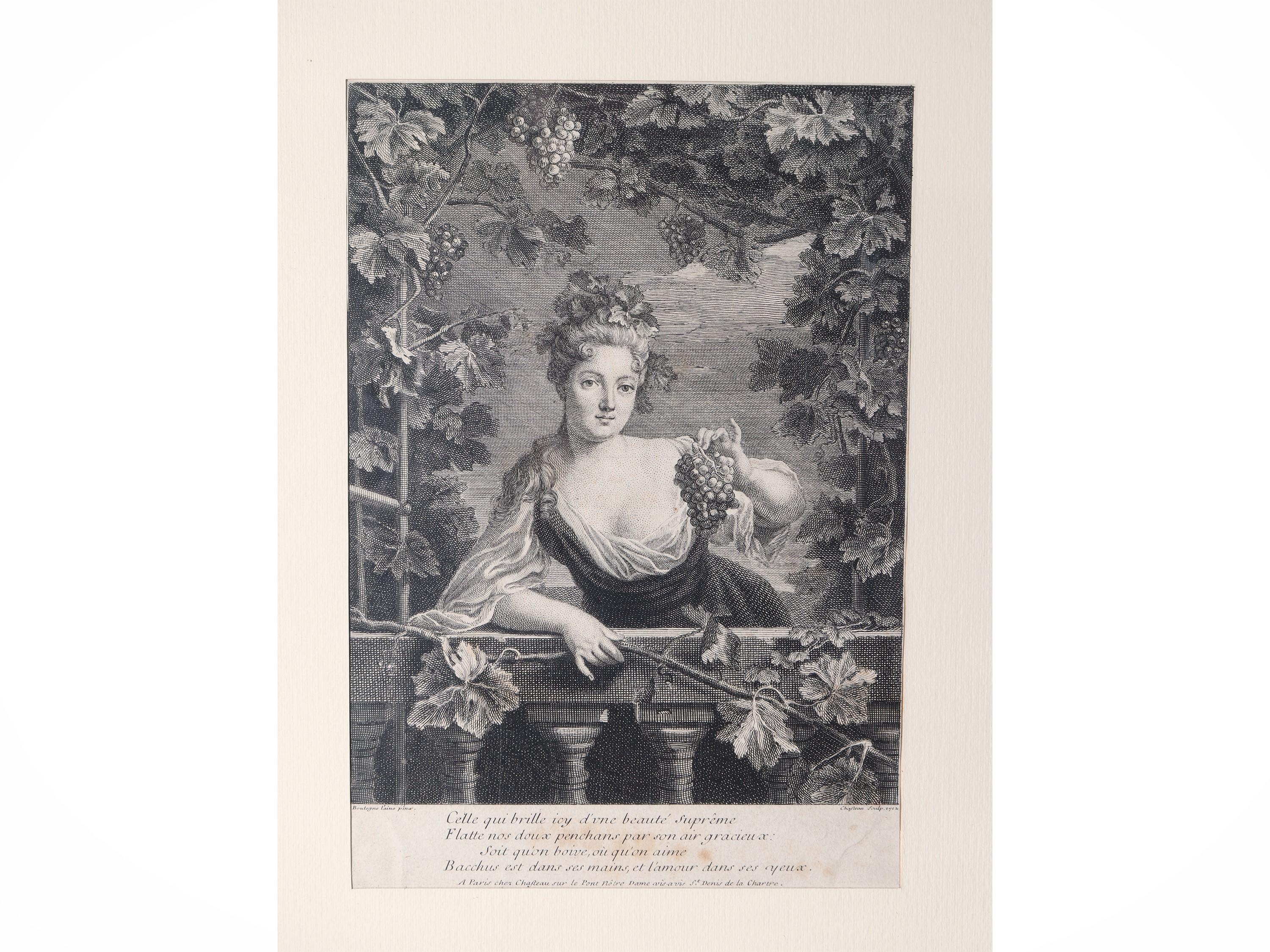 Nicolas Chasteau o Chateau - Allegoria Dell'autunno