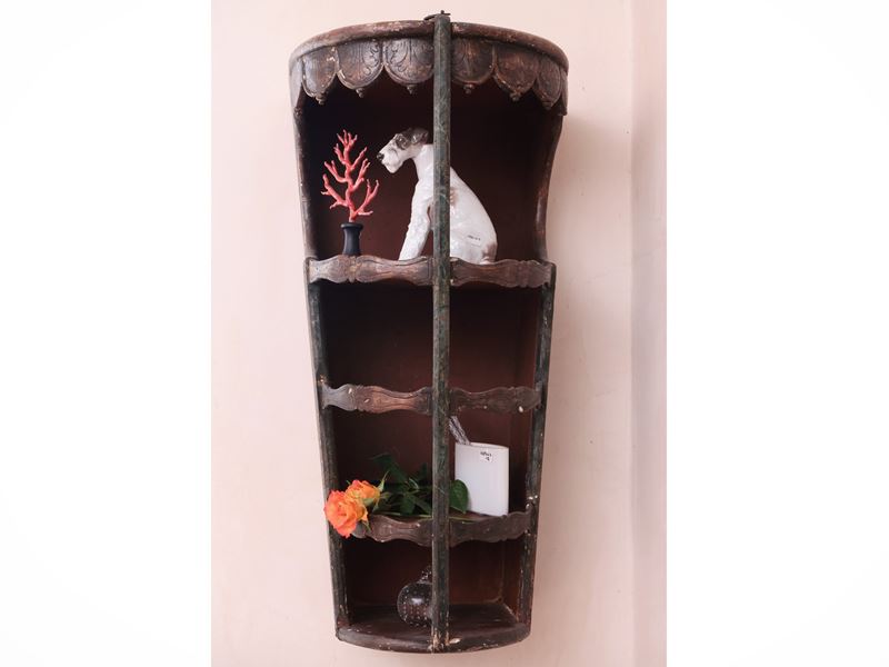 Culla per bambini in legno tenero laccato