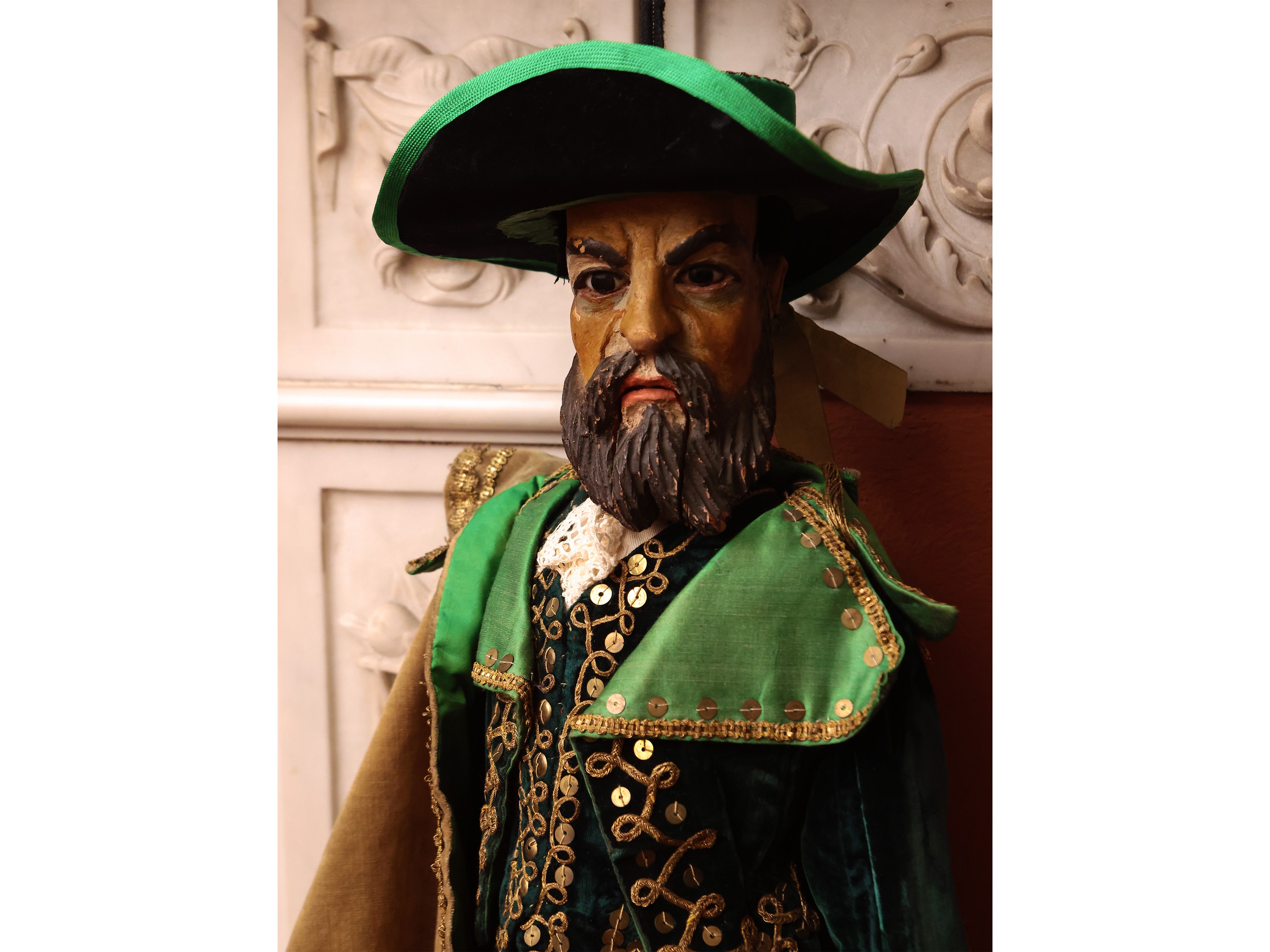 Personaggio Maschile con Barba e Cappello a Larghe Falde, Probabilmente uno dei Bravi Manzoniani