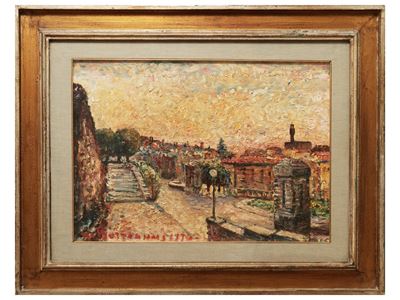 Scorcio di Firenze 1970