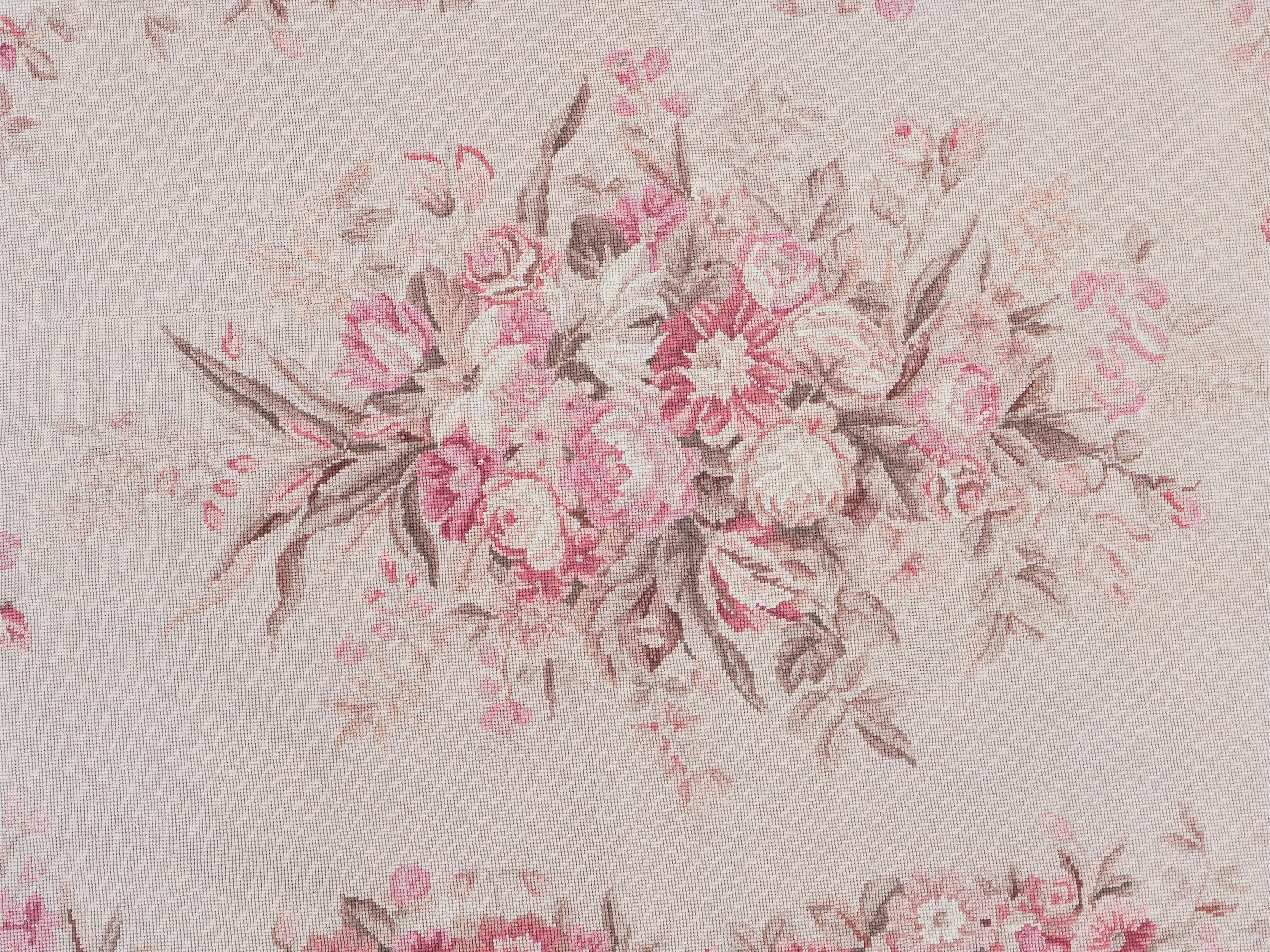 Tappeto a Piccolo Punto in Stile Aubusson