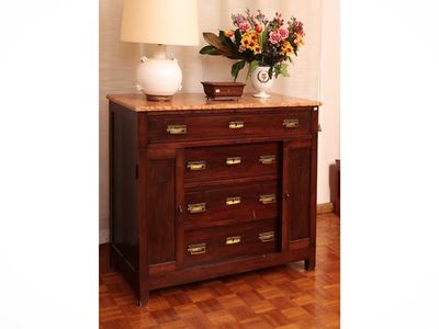 Credenza Cassettone in Satinwood
