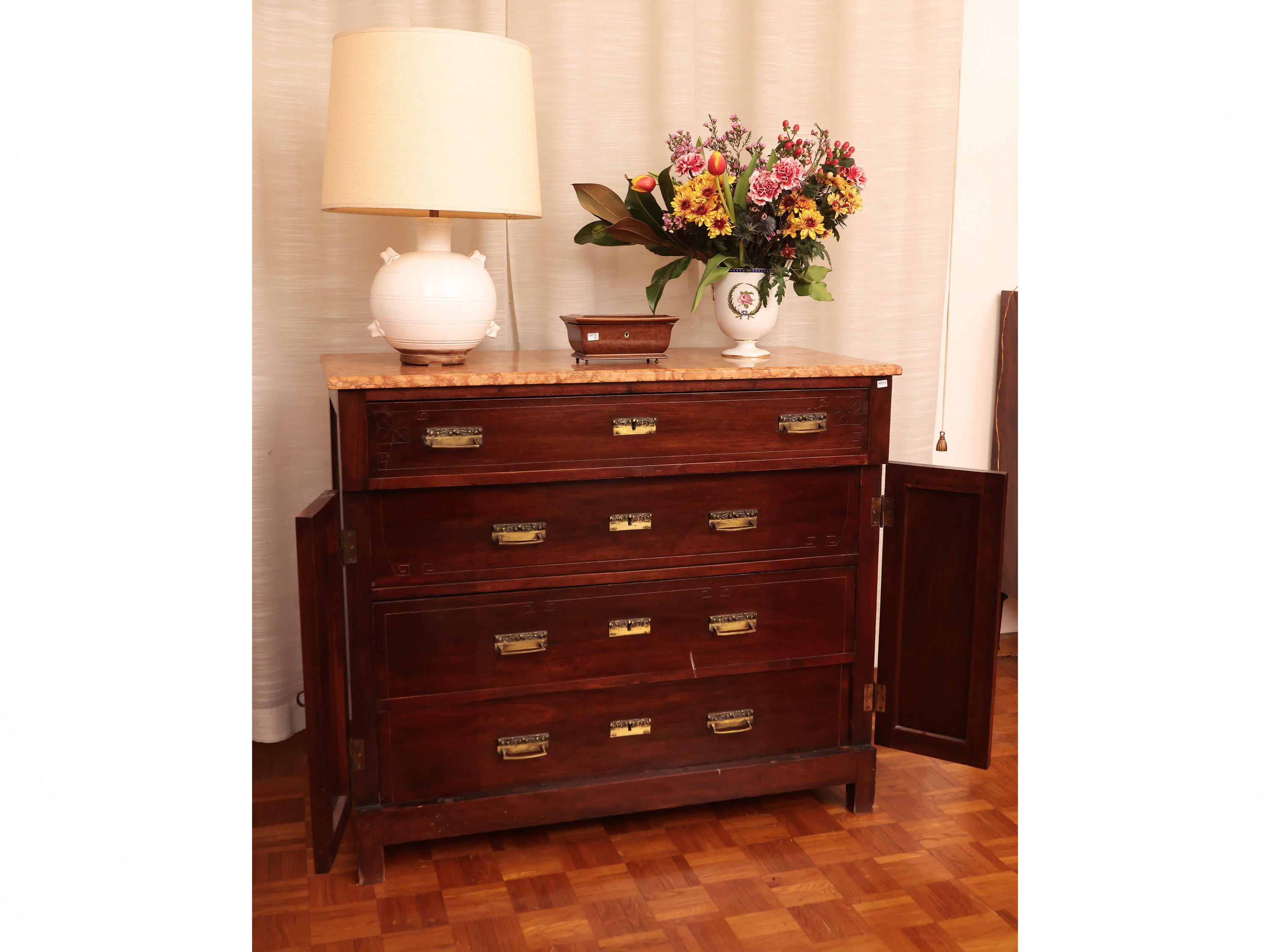 Credenza Cassettone in Satinwood