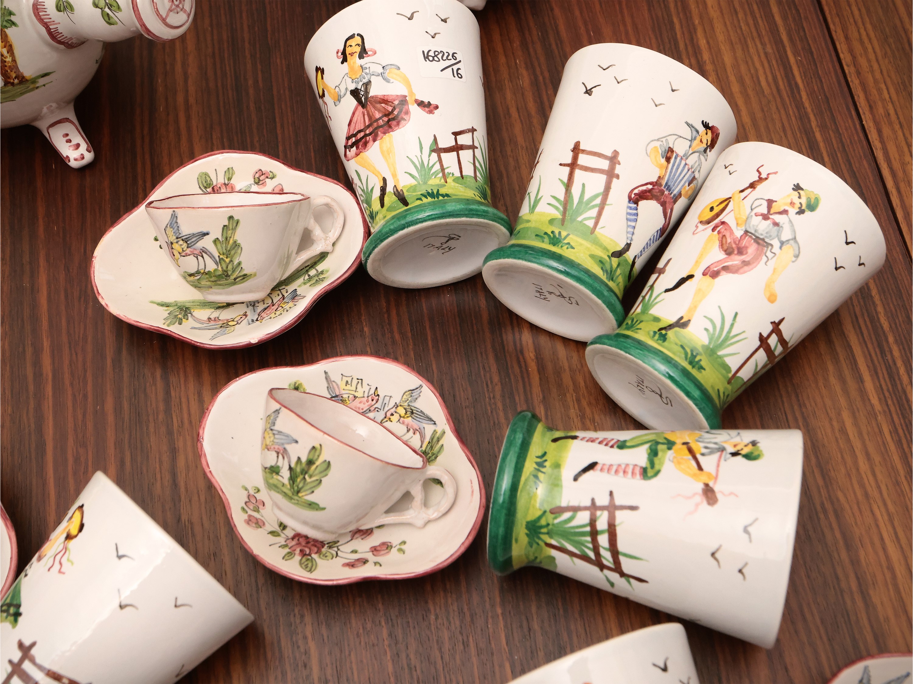 Lotto di Ceramiche per la Tavola