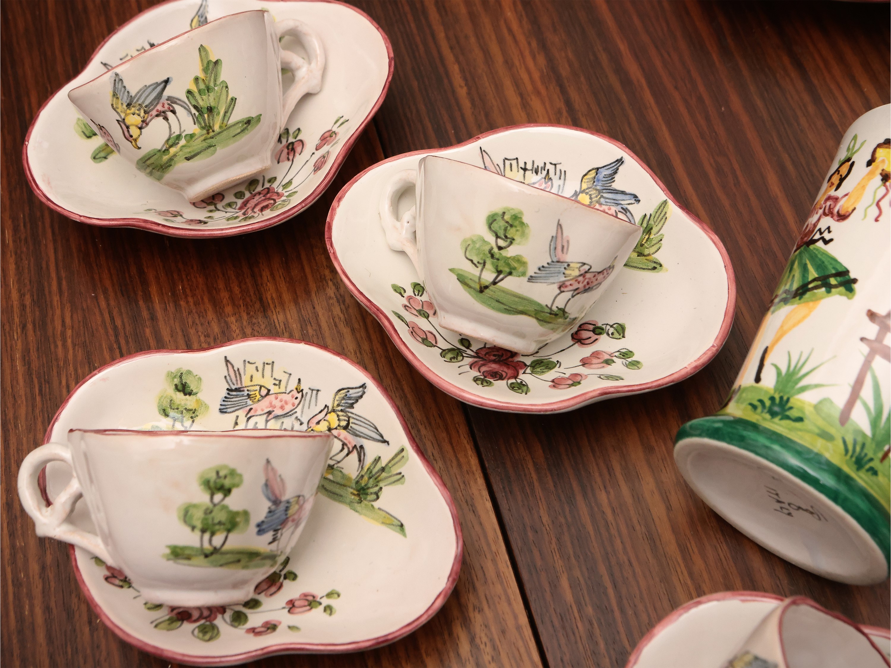 Lotto di Ceramiche per la Tavola