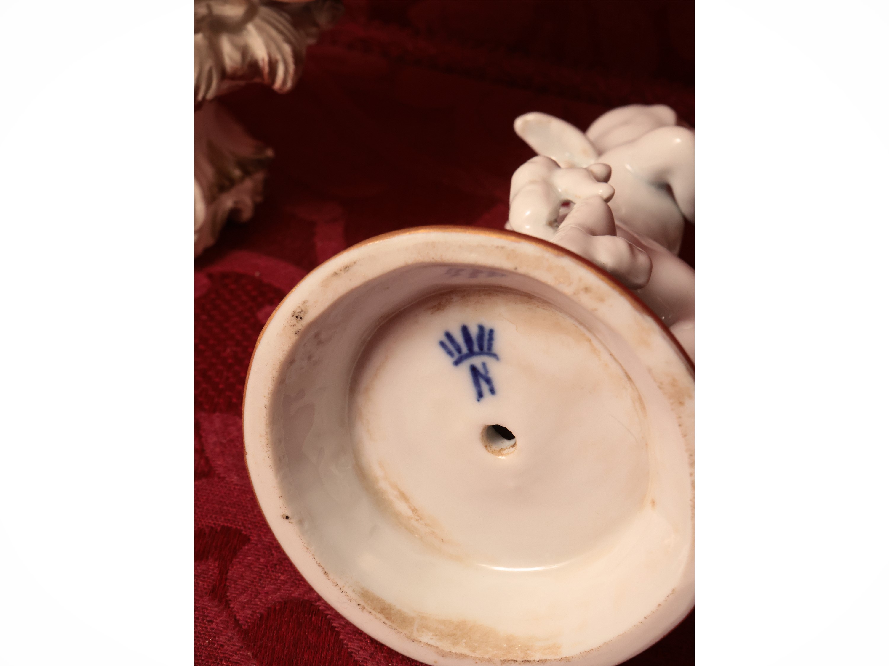 Collezione di Amorini Musicanti in Porcellana