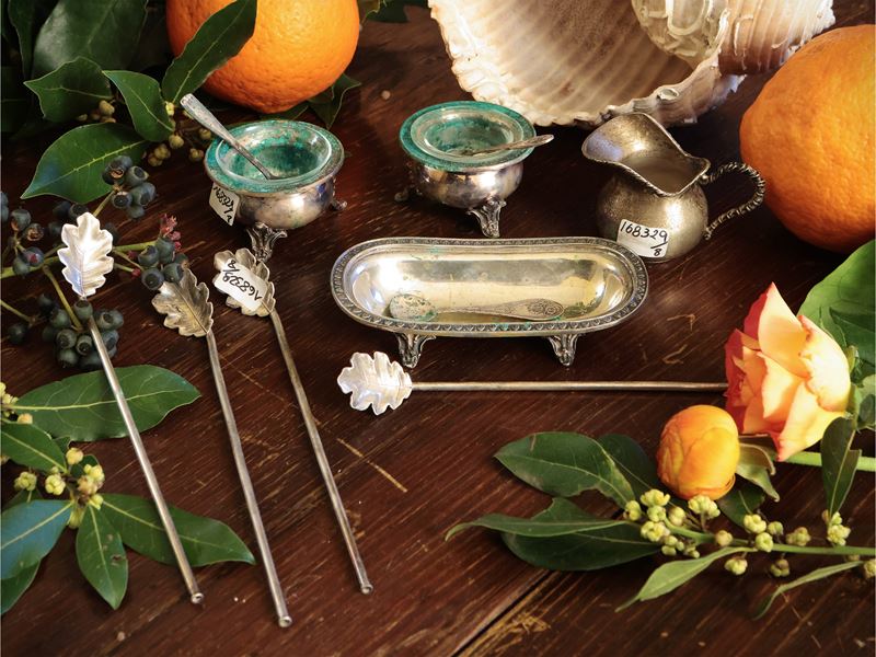 Lotto di argenteria per la tavola