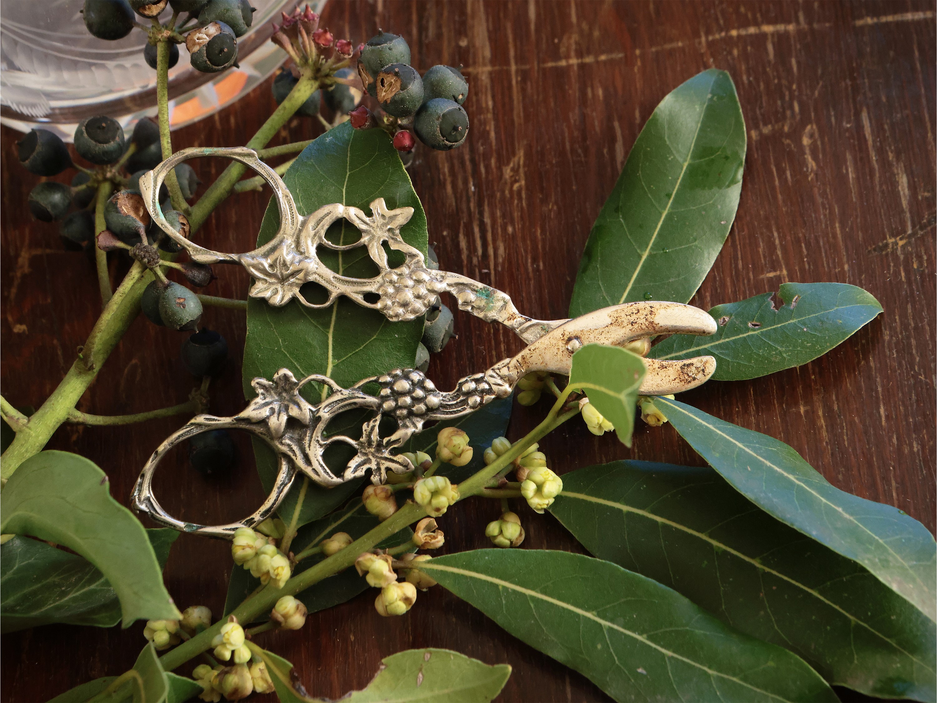 Accessori in argento d'epoca