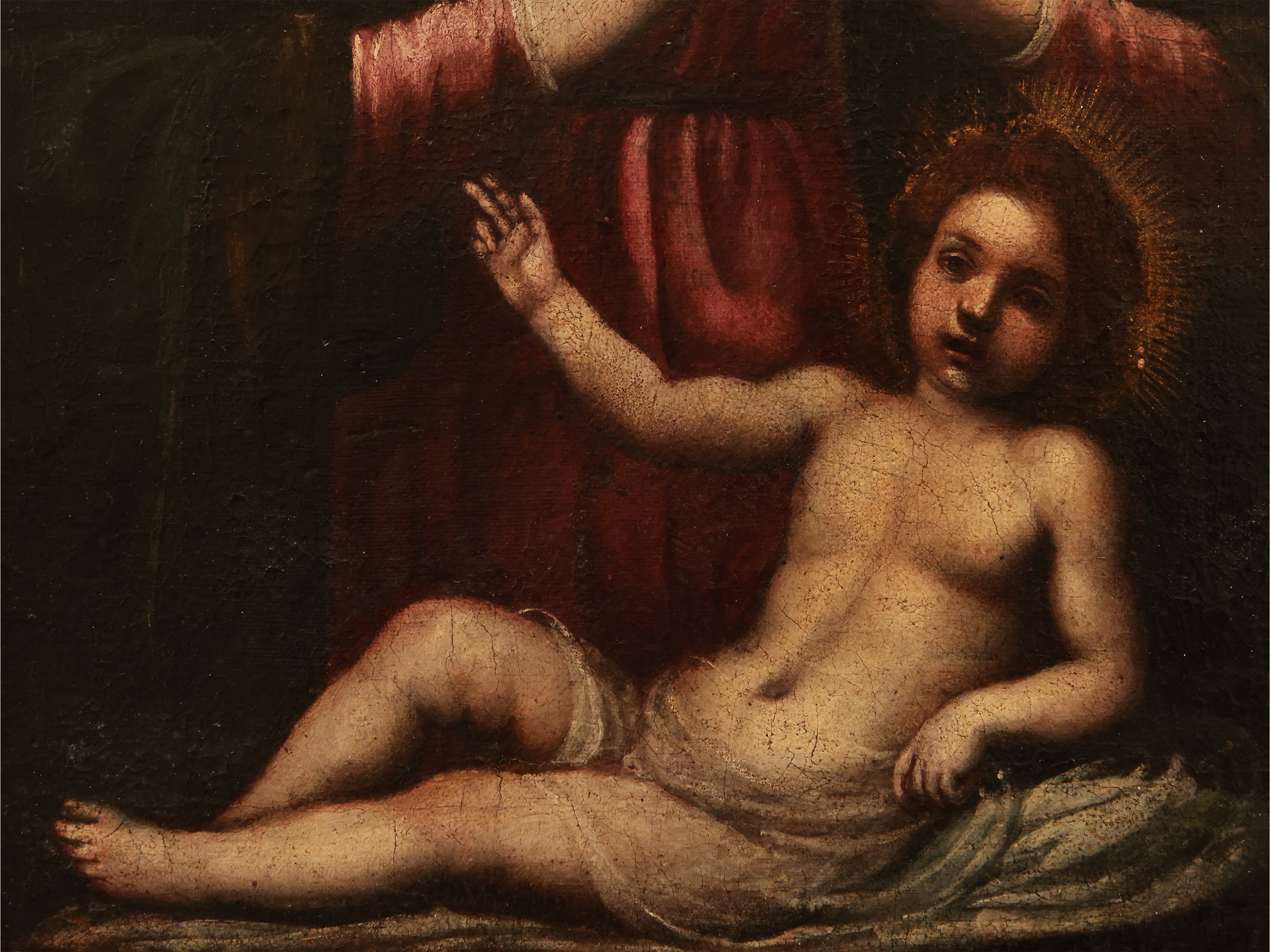Scuola Veneta del XVII - Madonna con Bambino