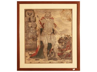 Statua Regum Europaeorum P. C. N. Nomina Continenens