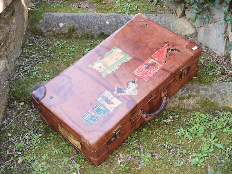 Valigia Vintage in Cuoio