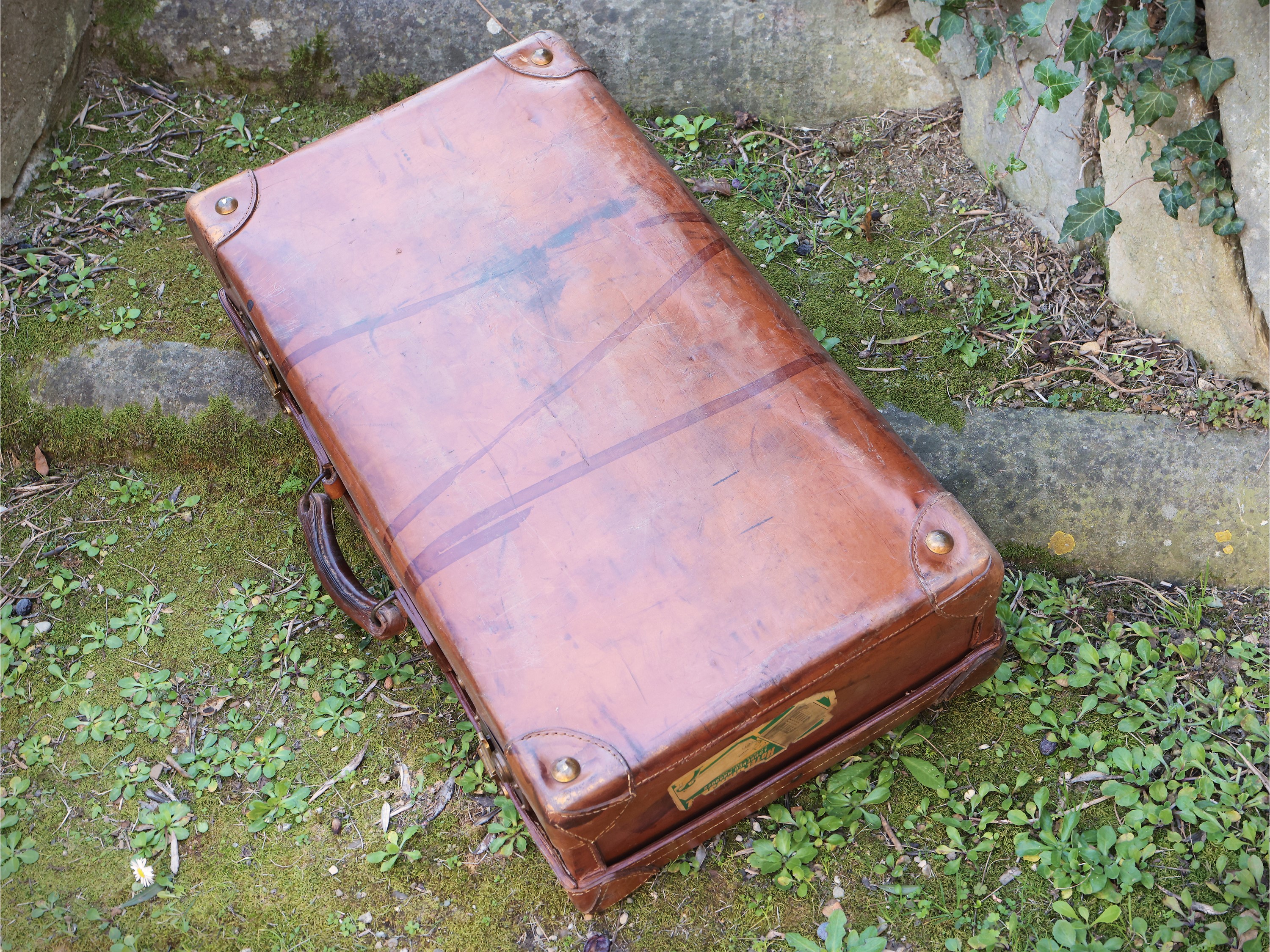 Valigia Vintage in Cuoio