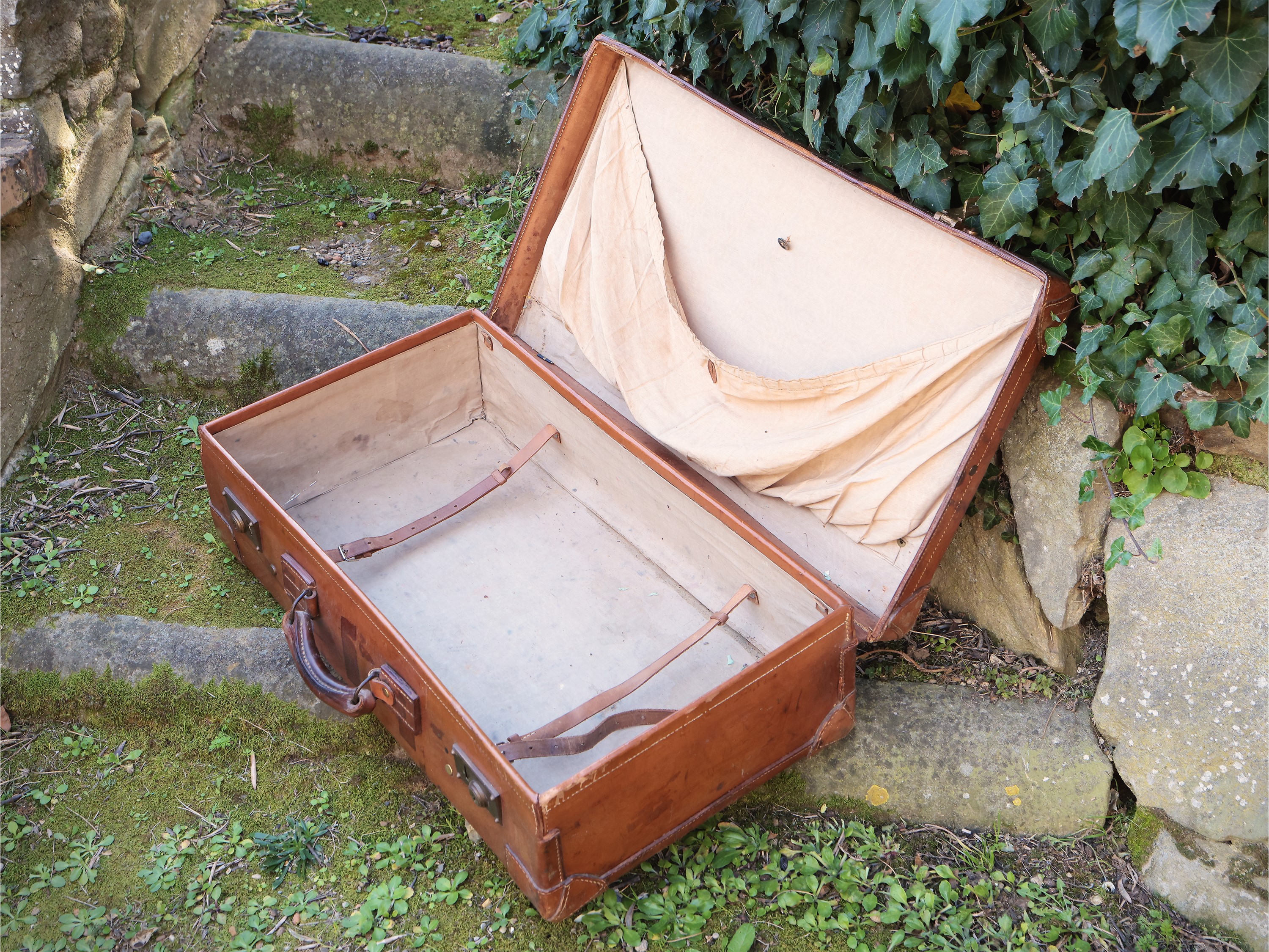 Valigia Vintage in Cuoio