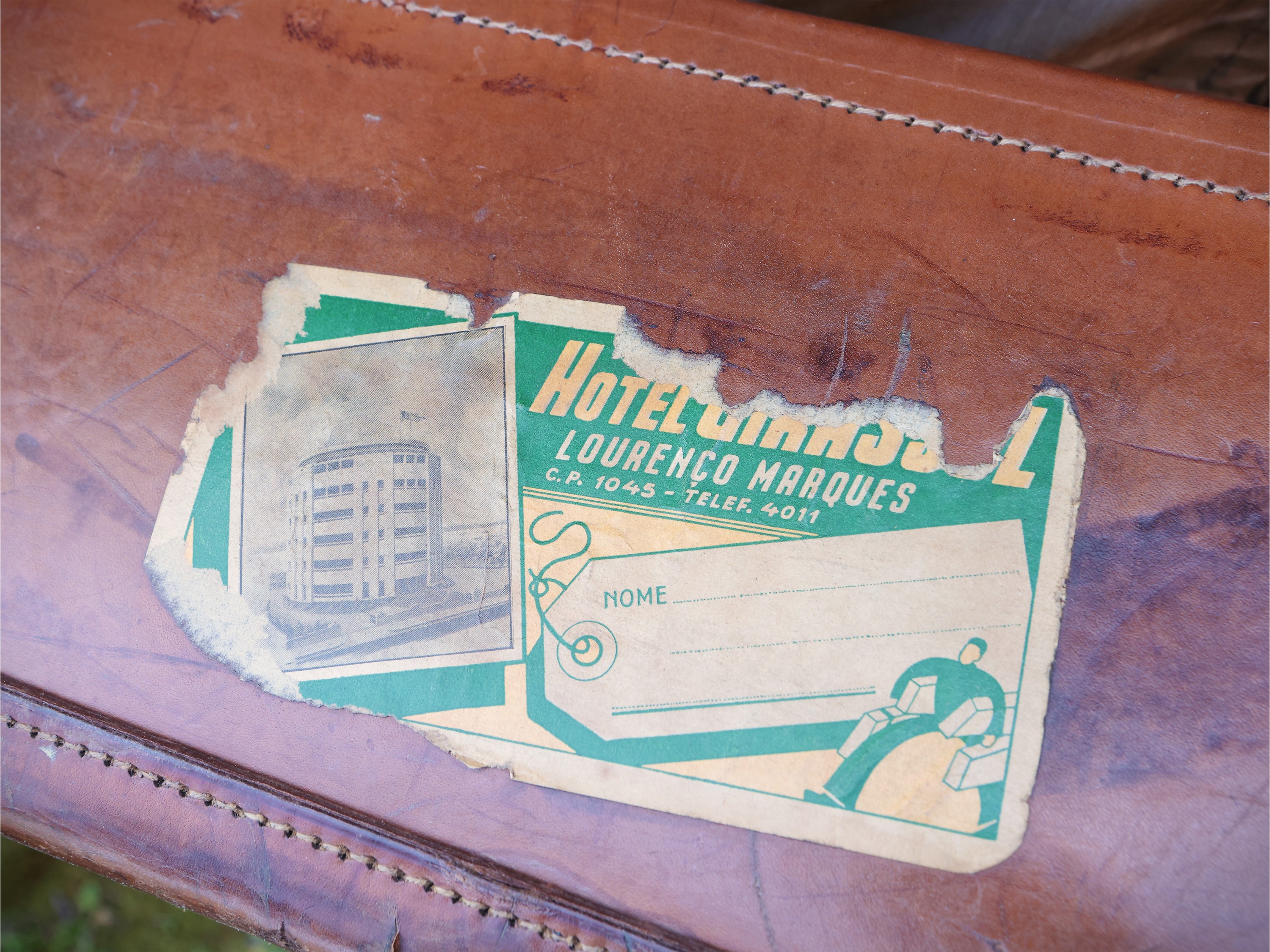 Valigia Vintage in Cuoio