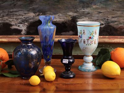 Quattro Vasetti Decorativi
