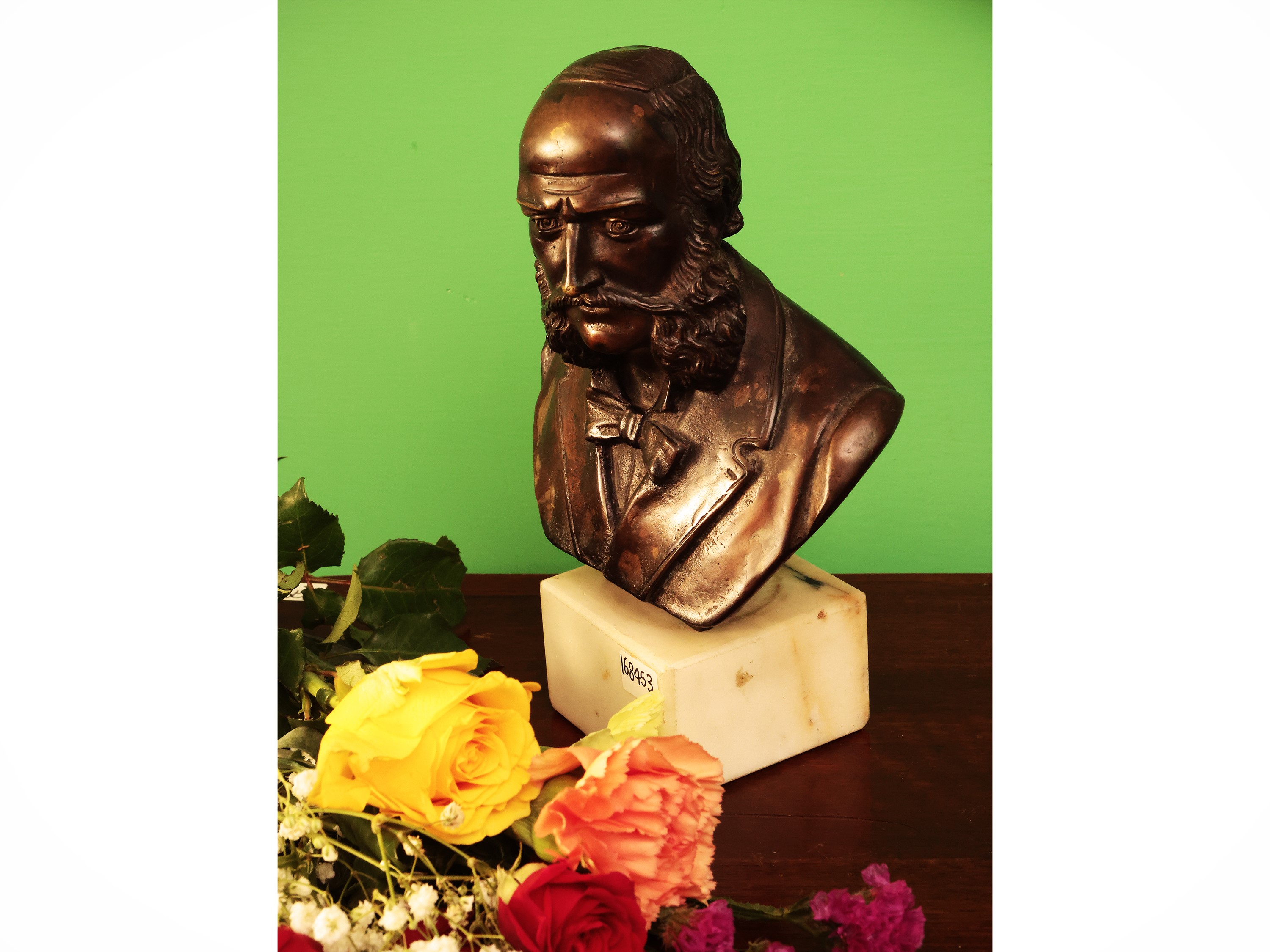 Busto Virile in Metallo