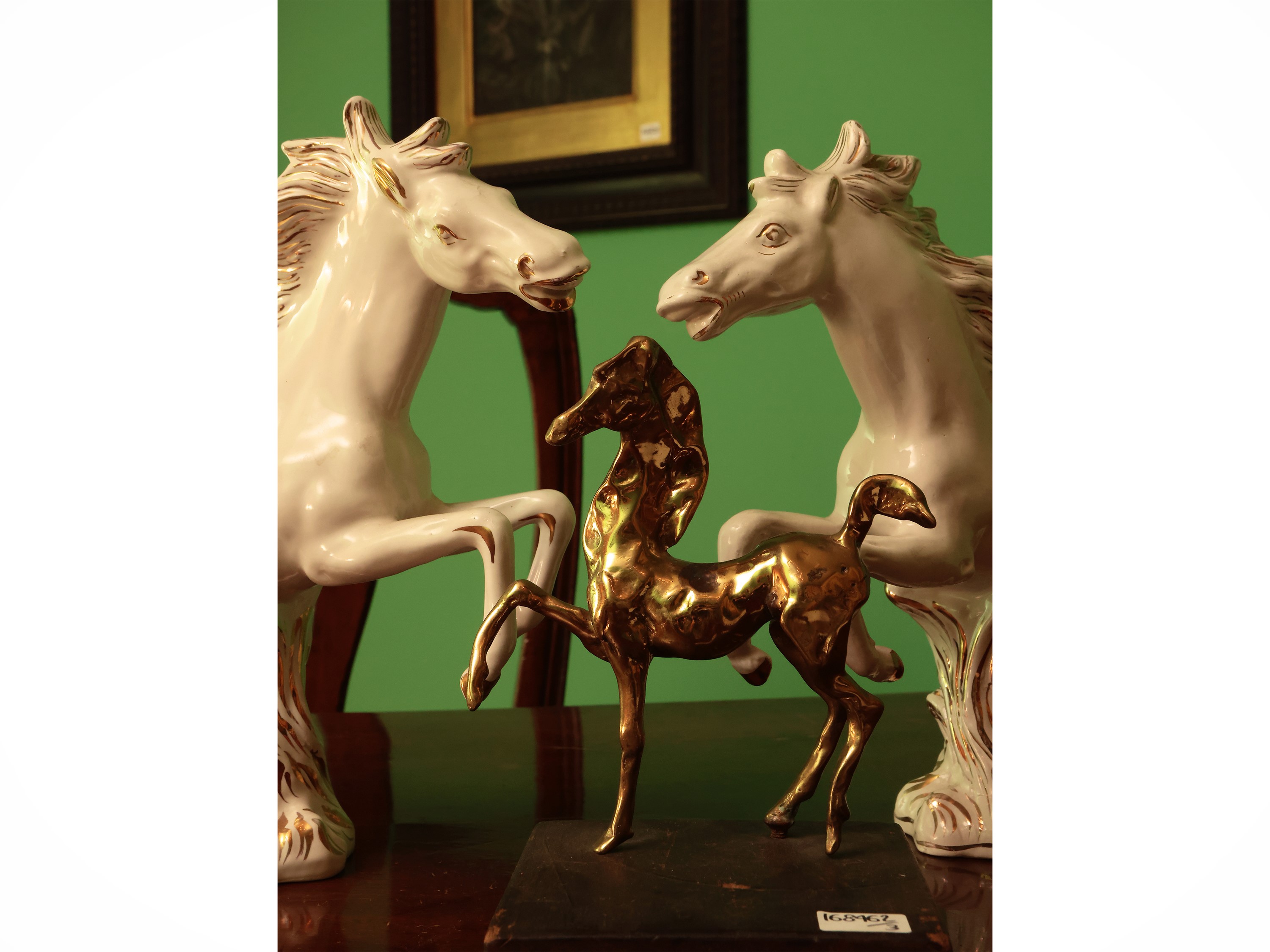 Coppia di Figure in Ceramica, Alfa, Manifattura di Sesto Fiorentino