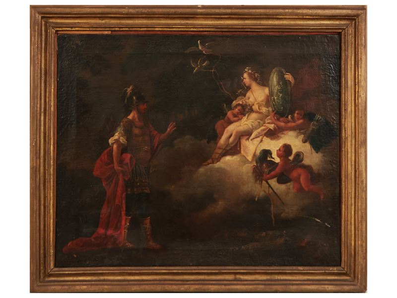 Cerchia di Donato Creti - Venere Presenta le Armi Ad Enea
