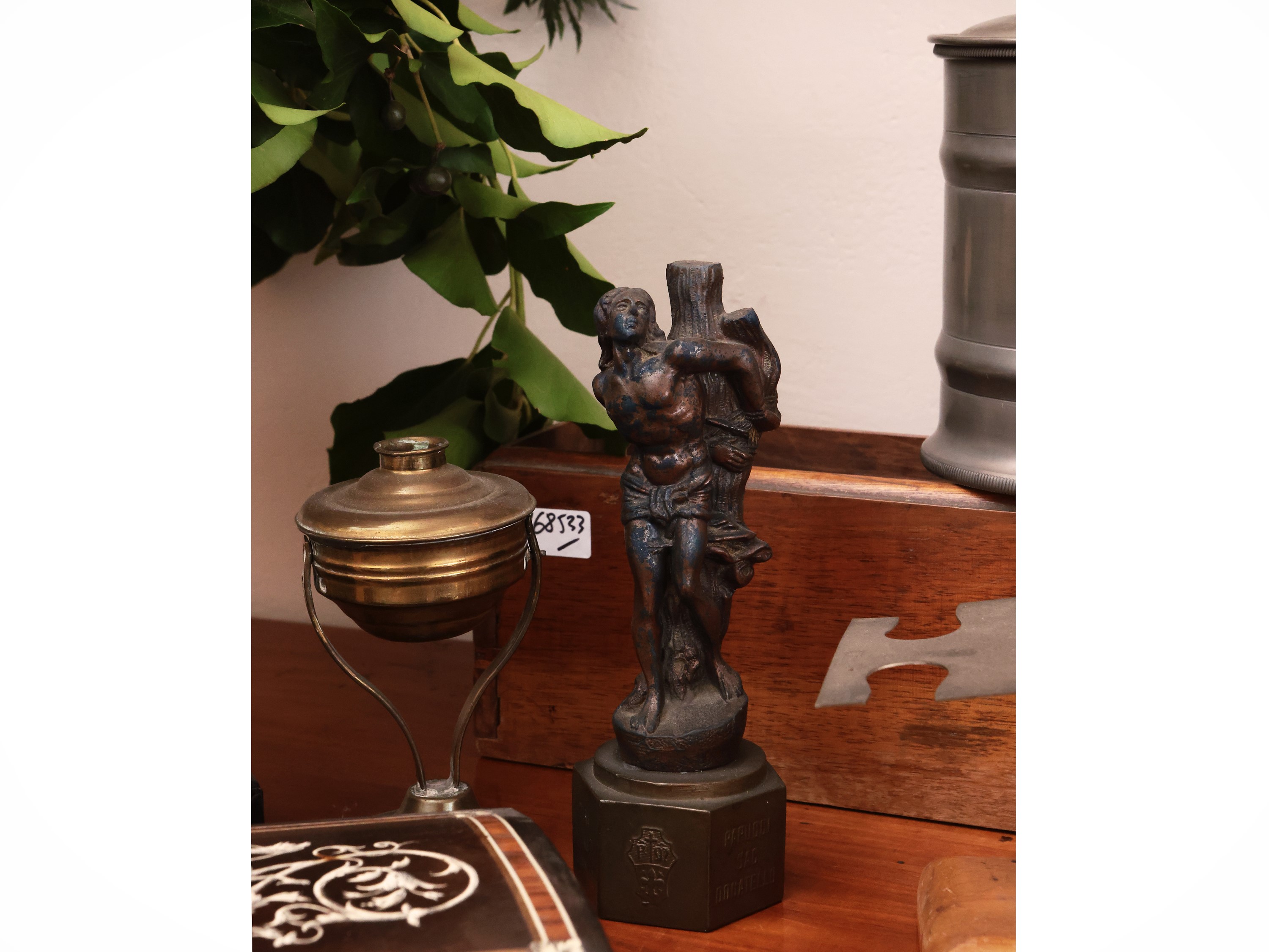 Lotto di curiosità d'epoca da scrivania