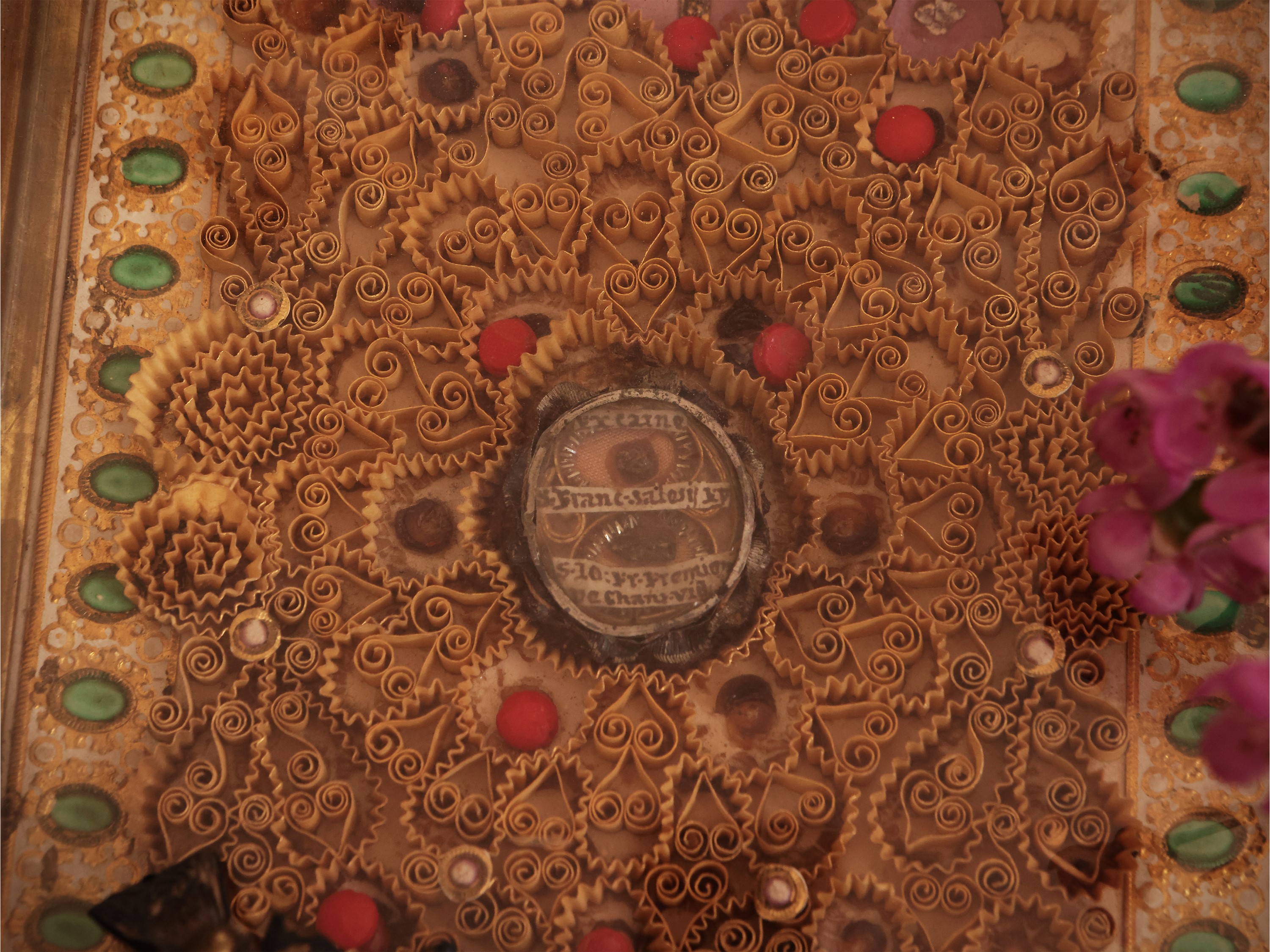 Lotto di oggetti devozionali d'epoca