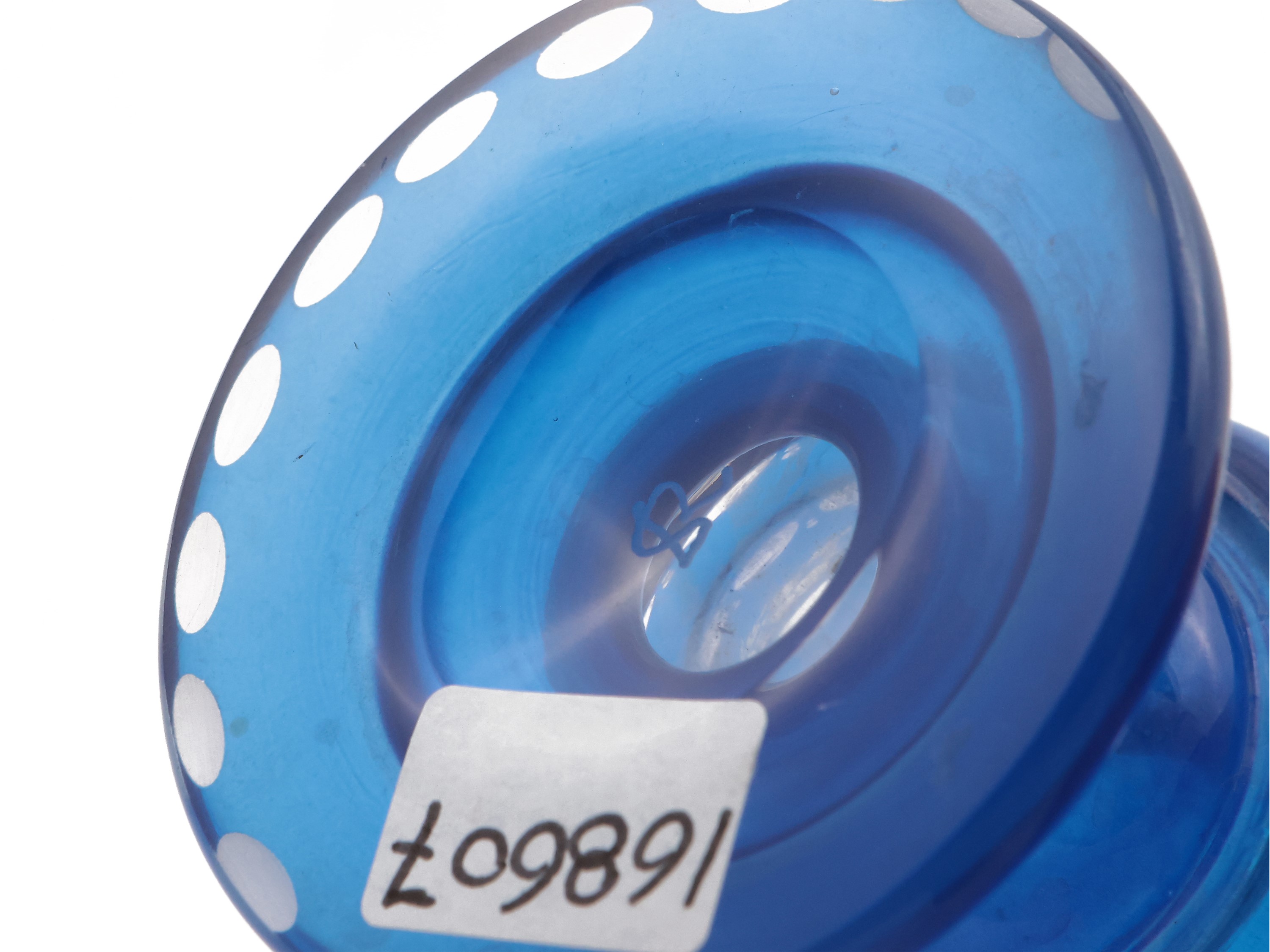 Calice in Vetro Blu