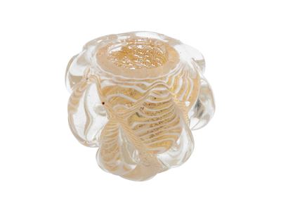 Piccolo Vaso Barovier & Toso della Serie "zebrati"