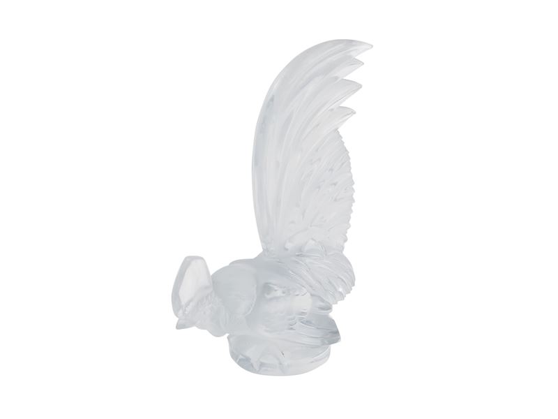 Scultura Lalique " Coq Nain"