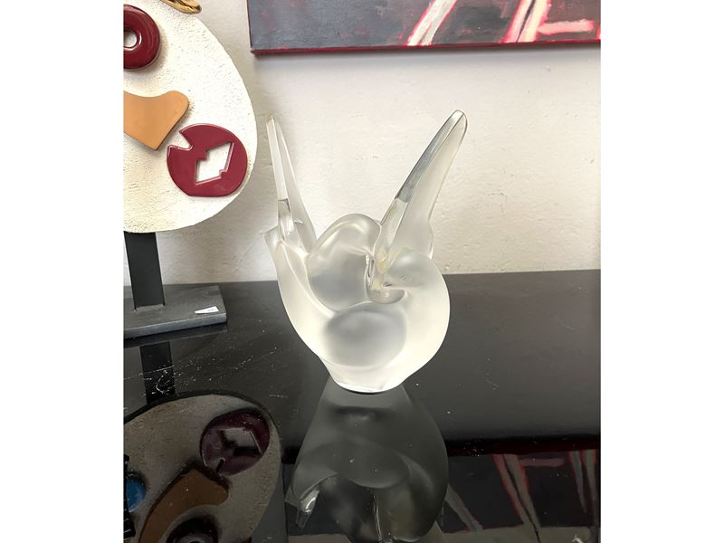 Vaso Sylvie in Cristallo, Lalique