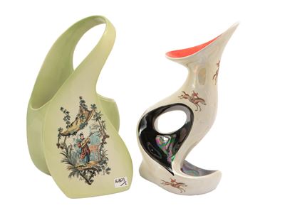 Due Vasi Decorativi in Ceramica