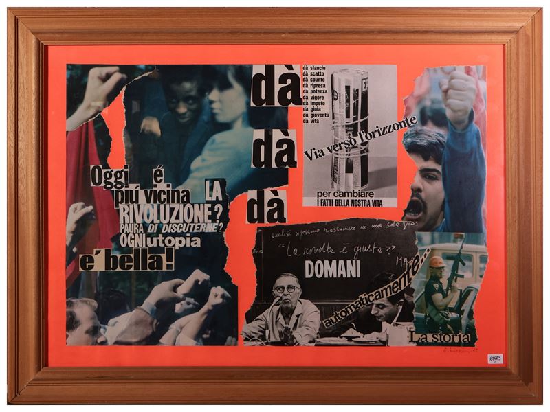 Eugenio Miccini - Domani Automaticamente... la Storia 1969