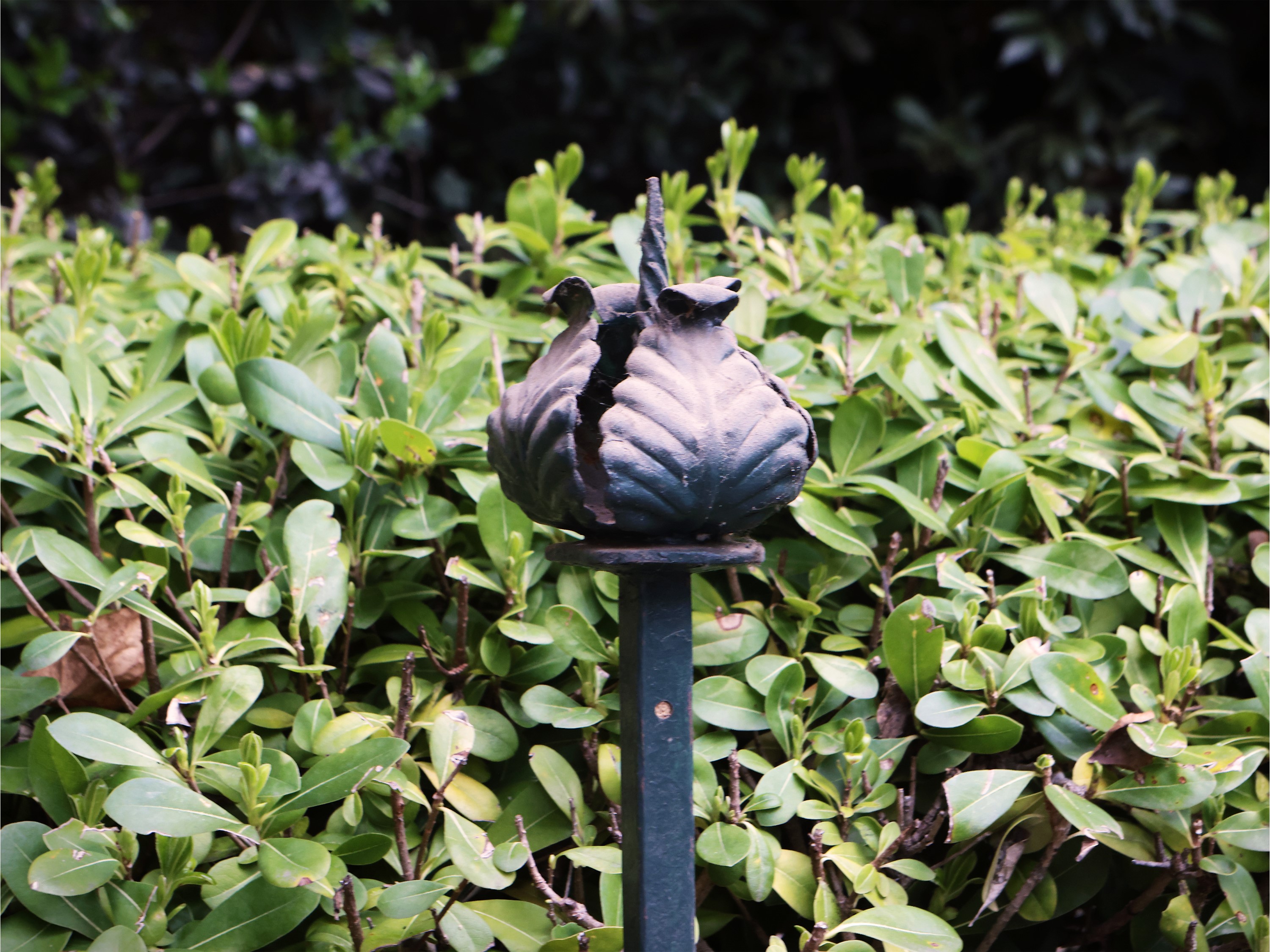 Coppia di Sostegni a Stelo da Giardino per Lanterne