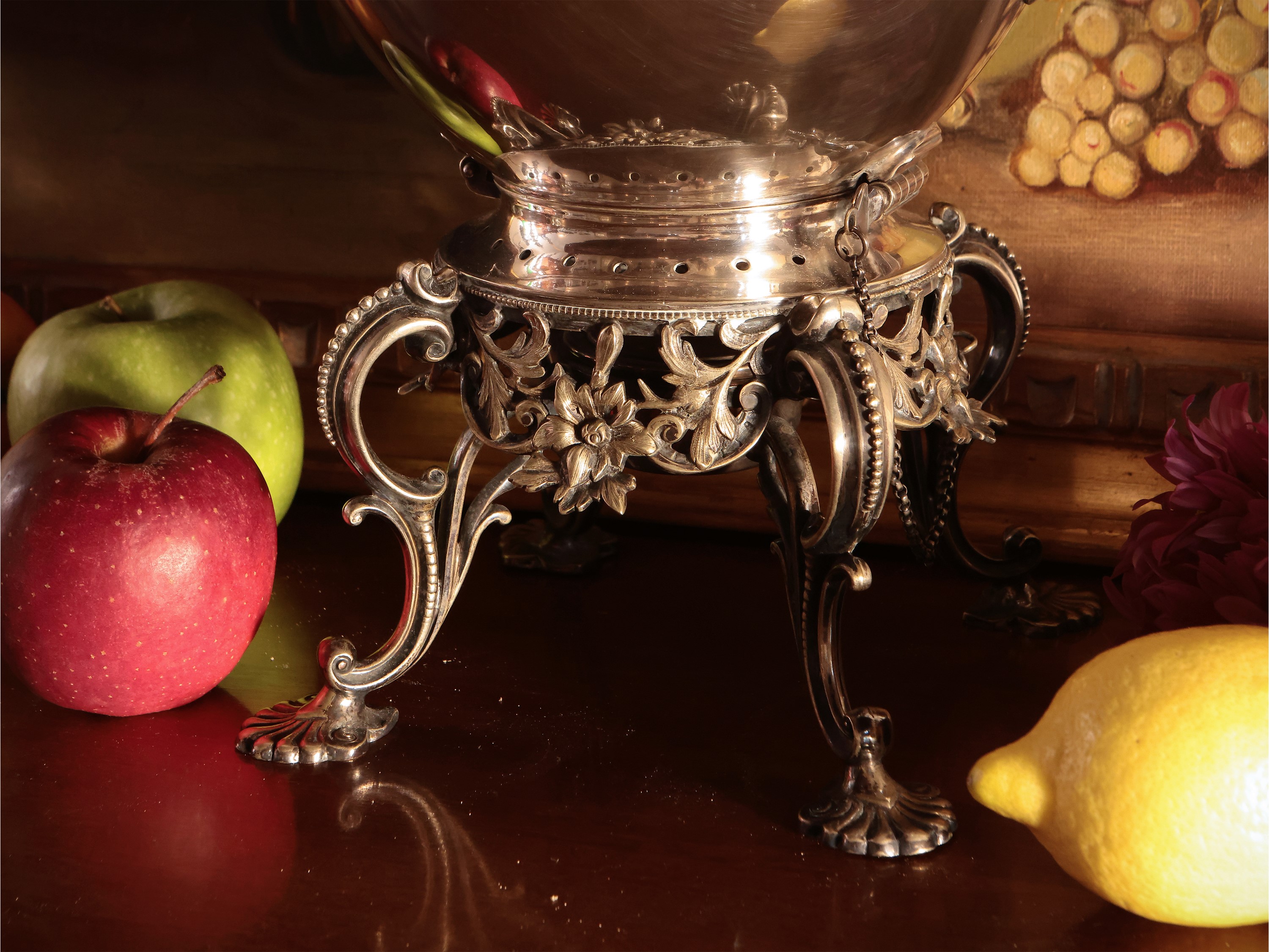 Samovar in Metallo Argentato