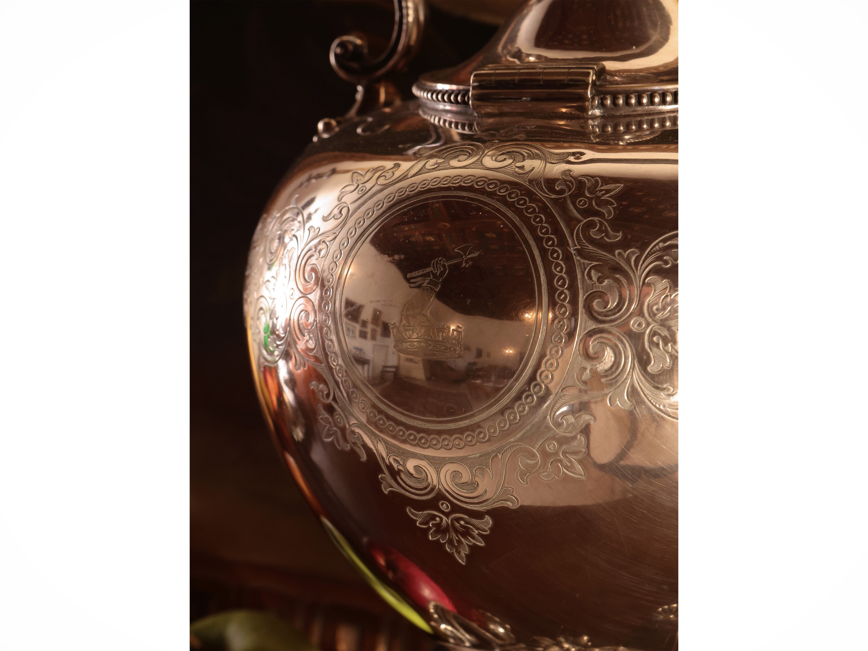 Samovar in Metallo Argentato