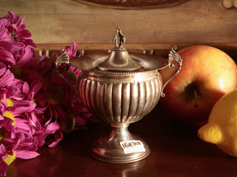 Zuccheriera in argento