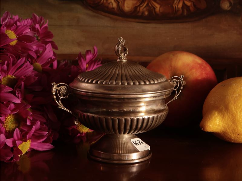 Zuccheriera in argento