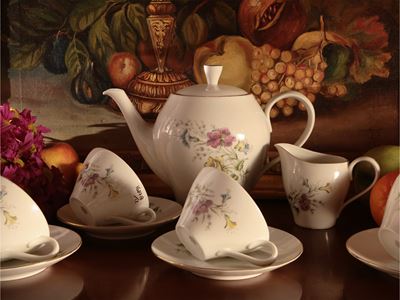 Servizio da Tè o Caffè Lungo in Porcellana, Richard Ginori