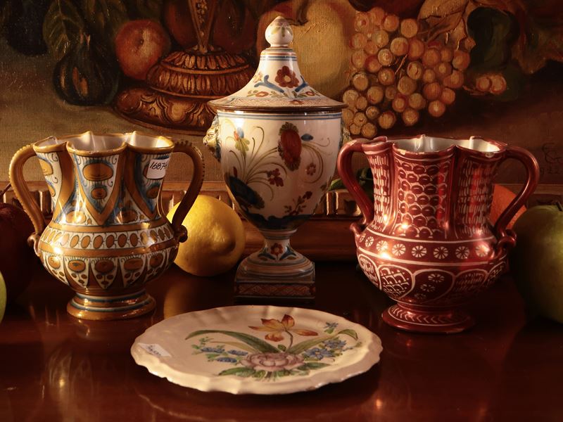 Lotto di Ceramiche, Manifattura Cantagalli