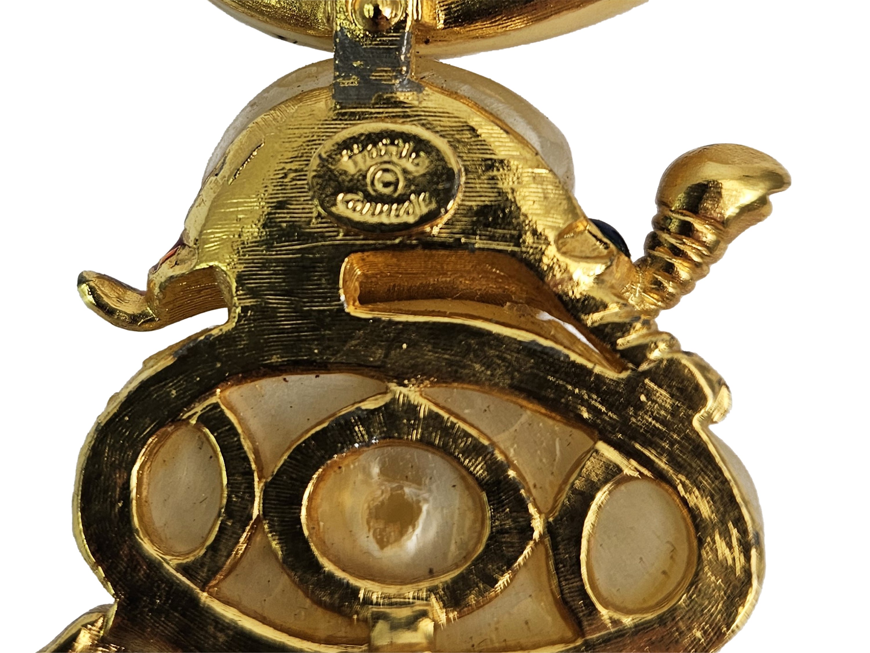 Hattie Carnegie - Demi parure spilla e orecchini a clip