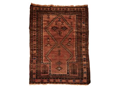 Tappeto Preghiera Persiana Beluci del 1925