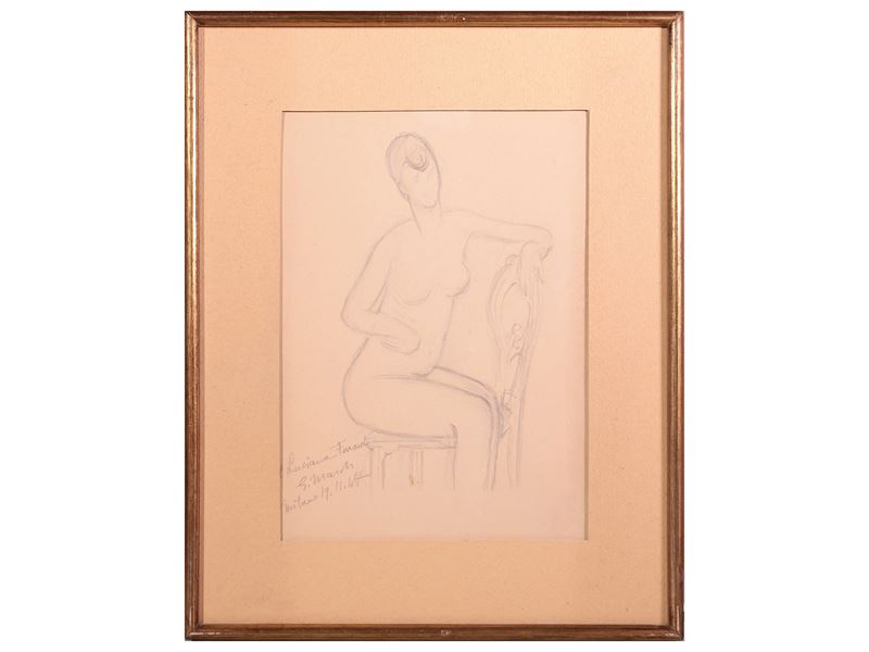 Giovanni March - Nudo Femminile 1947
