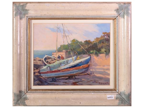 Piero Danti - Quercianella (Livorno) Piccole imbarcazioni