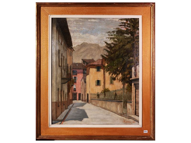 Scorcio di paese 1936