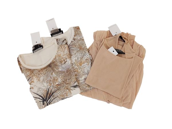 Salvatore Ferragamo - Two Twinset in cotton and silk