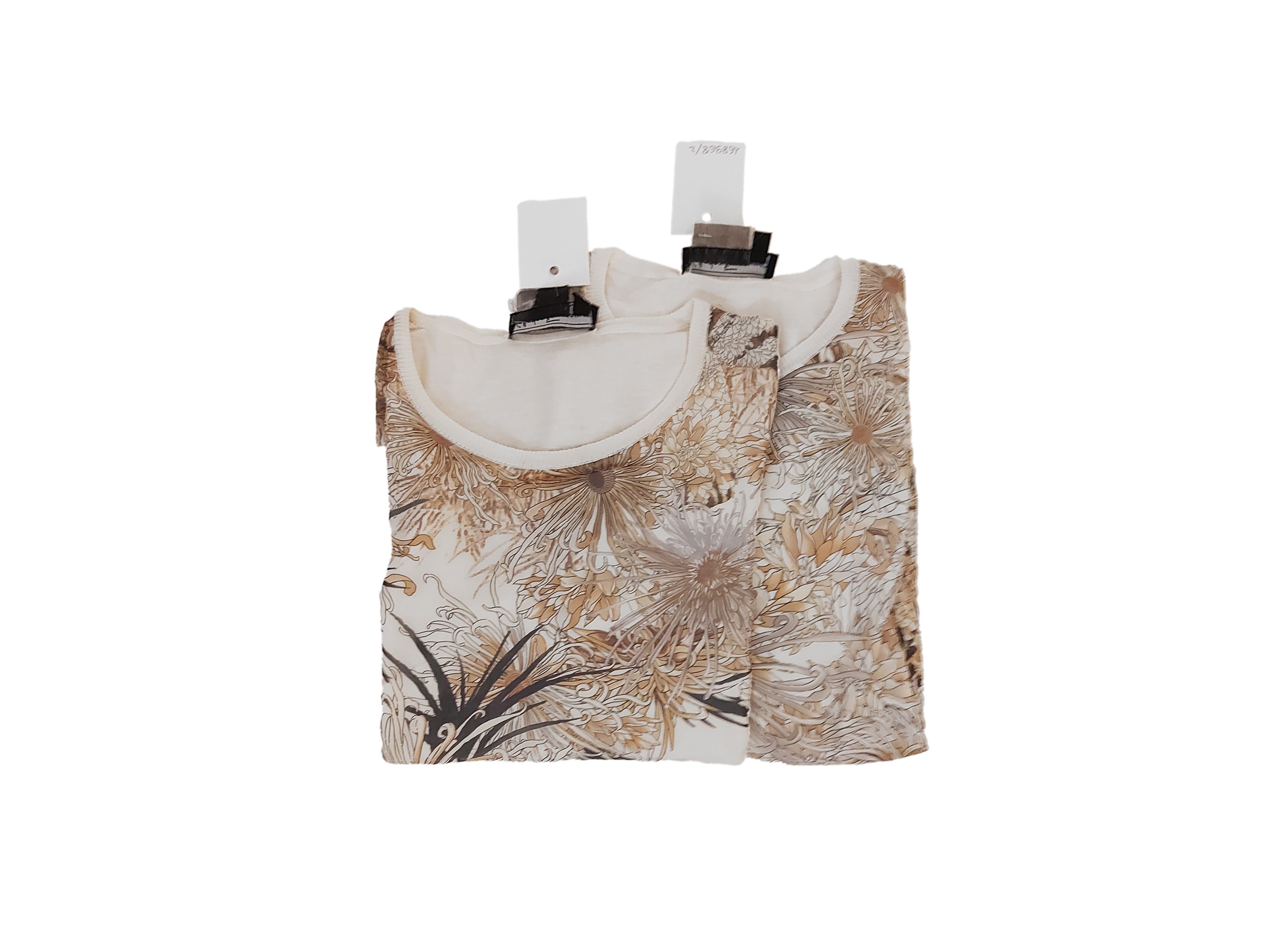 Salvatore Ferragamo - Due Twinset in Cotone e Seta
