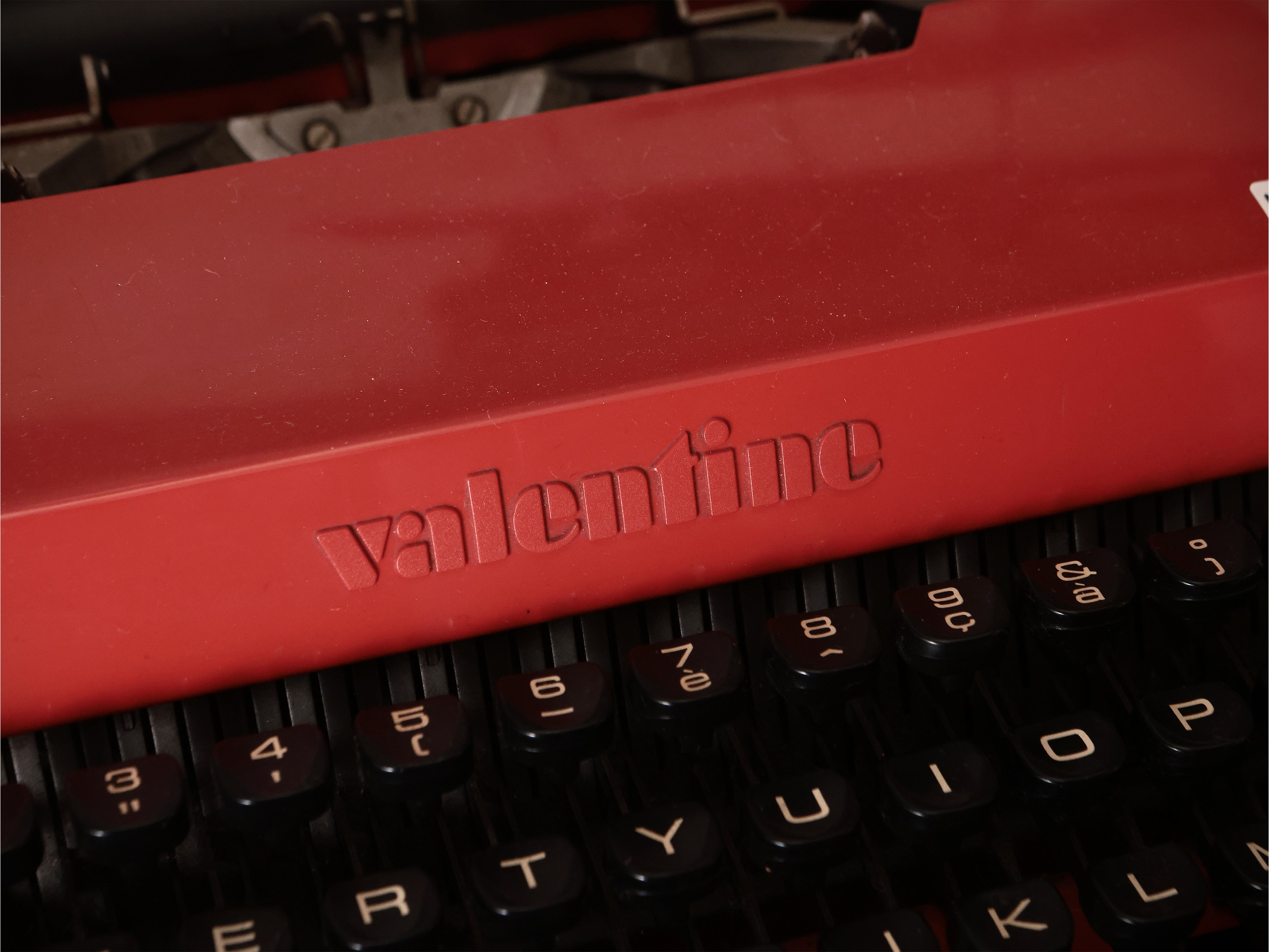 Macchina da Scrivere Valentine, Ettore Sottsass per Olivetti