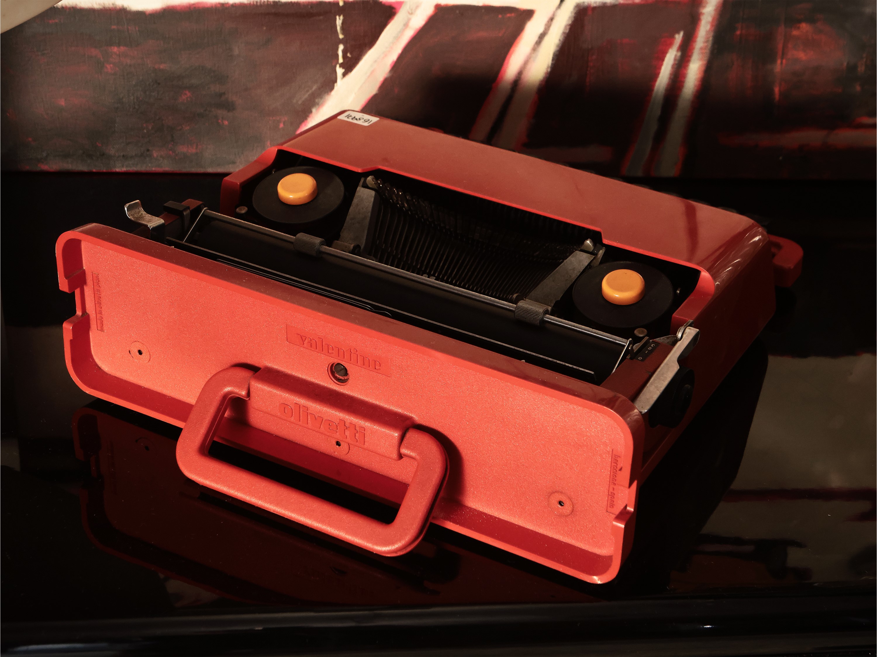 Macchina da Scrivere Valentine, Ettore Sottsass per Olivetti