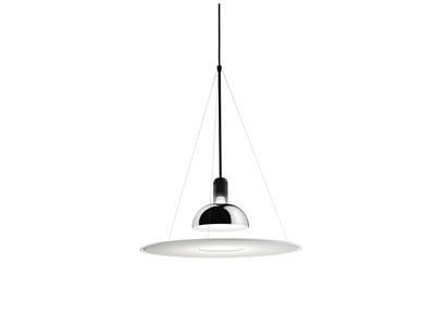 Lampadario Frisbi, Achille Castiglioni per Flos